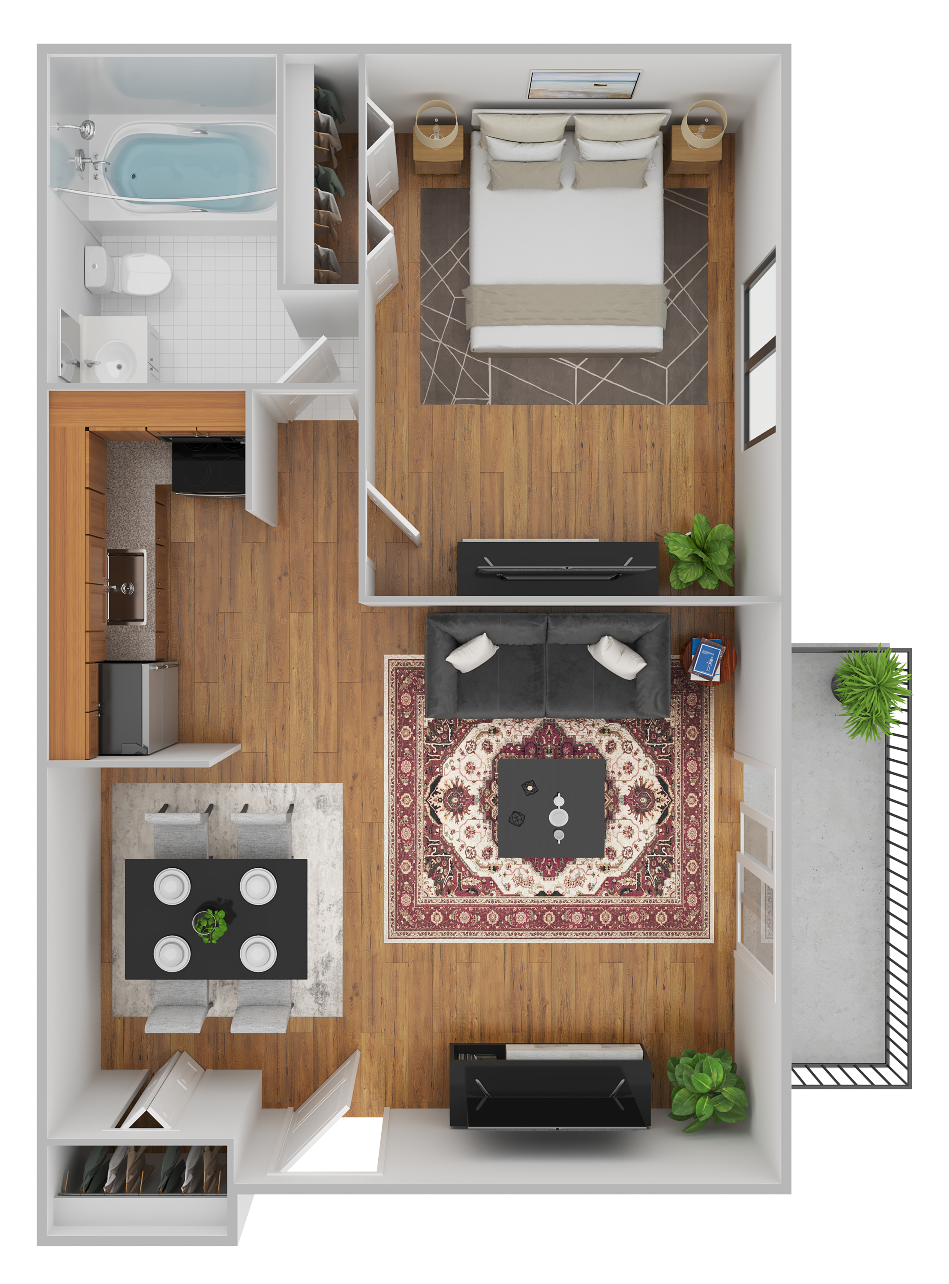 The Buckingham floor plan